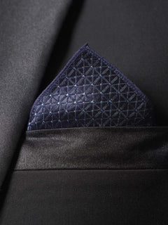 Dark Blue Designer Tie Set (TS-320)