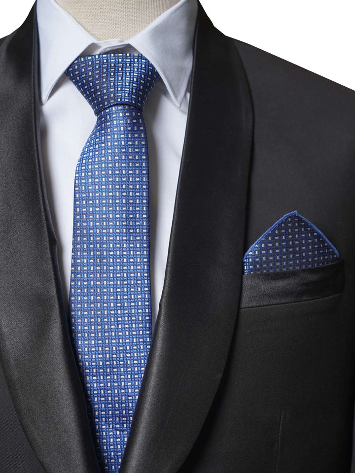 Blue Designer Tie Set (TS-329)