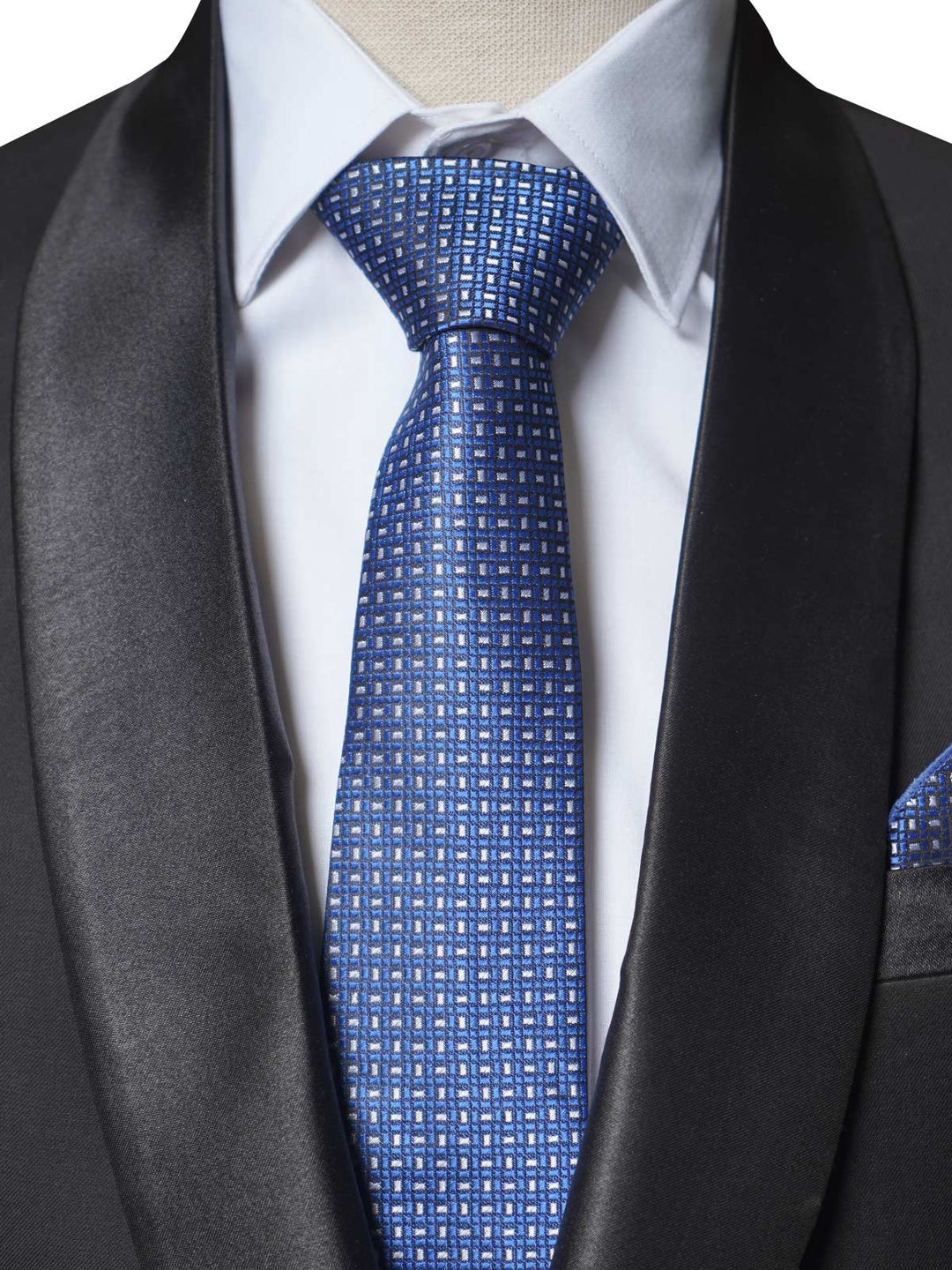 Blue Designer Tie Set (TS-329)