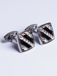 Two Tone Fancy Cufflink (CUFFLINK-505)