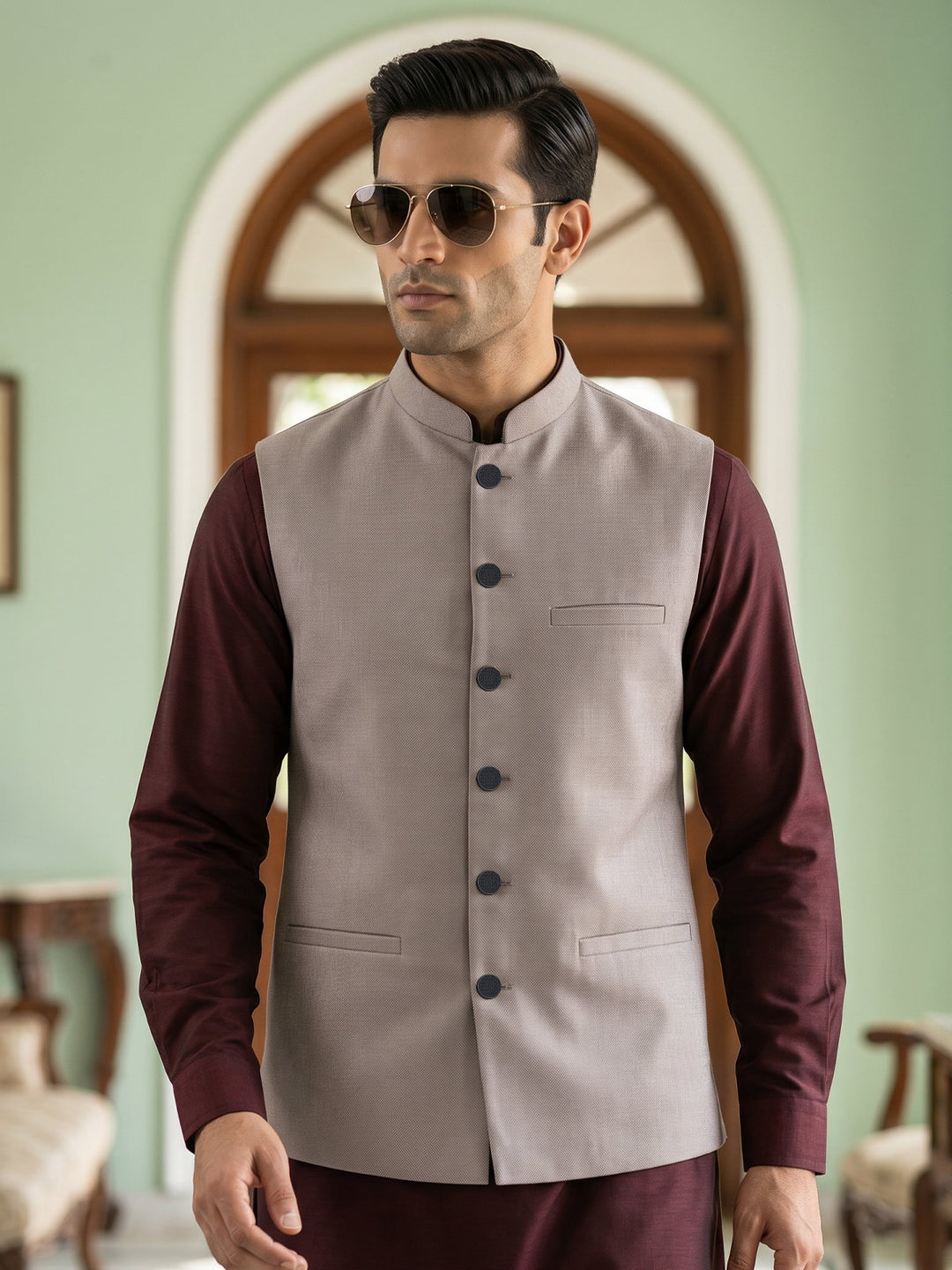 Fawn Waist Coat (WC-210)