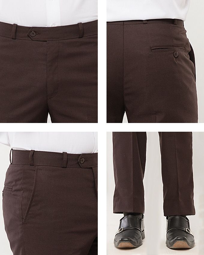 Dark Brown Formal Dress Trouser (WTR-056)