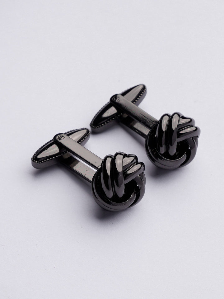 Black Antique Designer Cufflink (CUFFLINK-399)