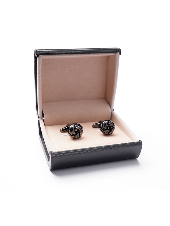 Black Antique Designer Cufflink (CUFFLINK-399)