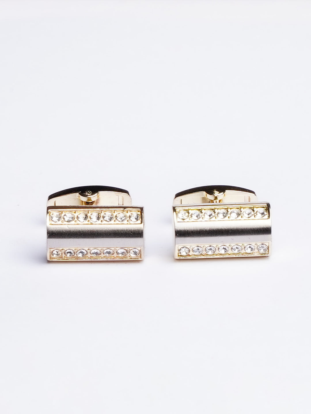 Gold Textured Cufflink For Man (CUFFlINK-438)