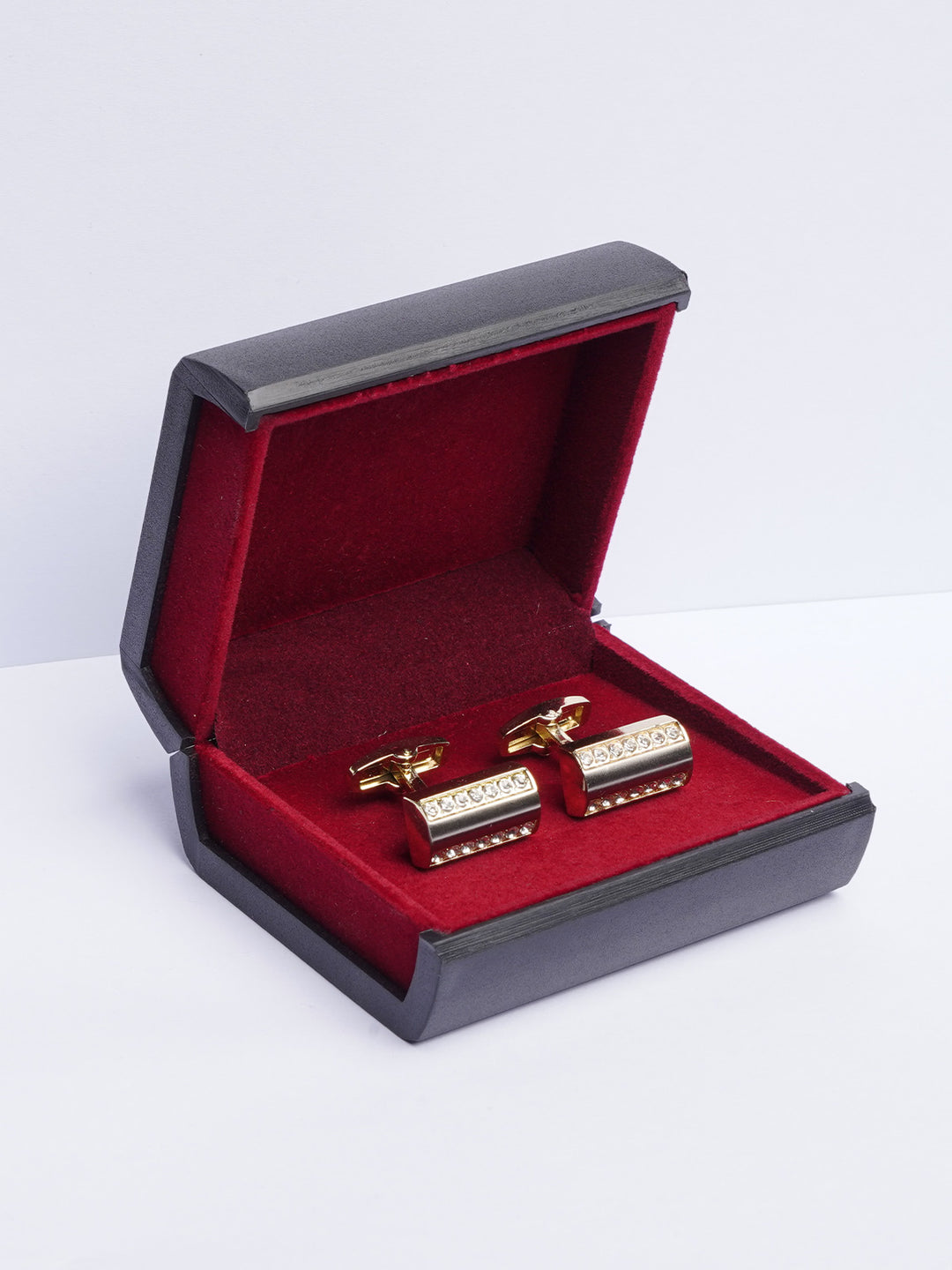 Gold Textured Cufflink For Man (CUFFlINK-438)