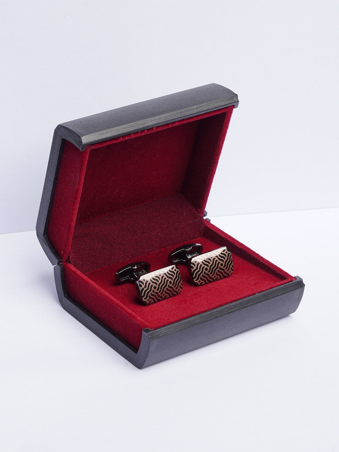 Black Designer Cufflink (CUFFLINK-440)