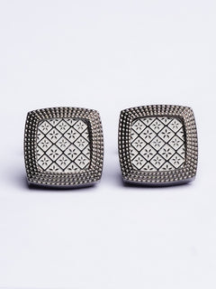 Square Textured Cufflink (CUFFLINK-446)