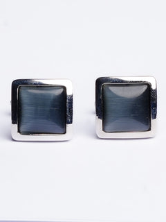 Two Tone Silver Cufflink (CUFFLINK-458)