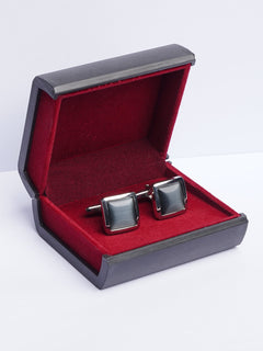 Two Tone Silver Cufflink (CUFFLINK-458)