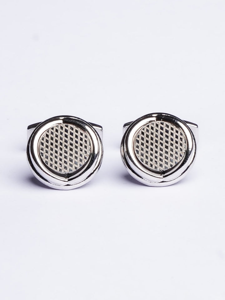 Round Textured Cufflink (CUFFLINK-459)