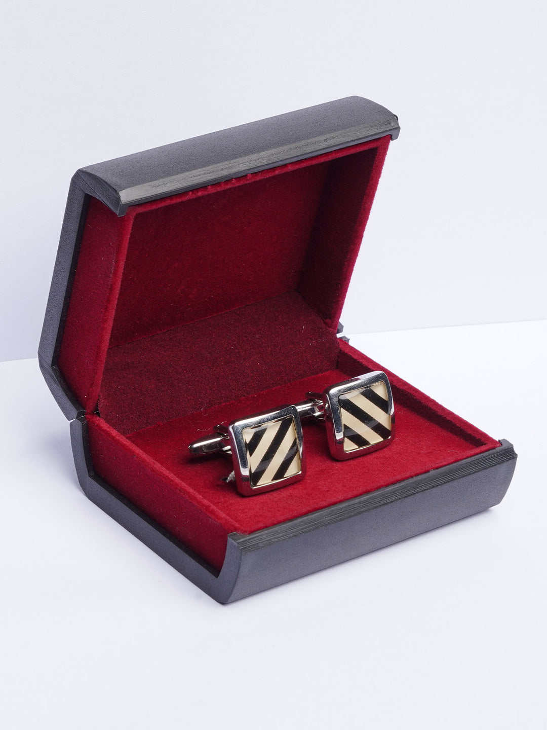 Two Tone Silver Cufflink (CUFFLINK-462)