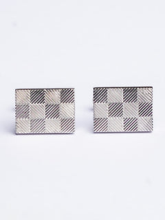 Two Tone Silver Cufflink (CUFFLINK-463)