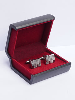 Two Tone Silver Cufflink (CUFFLINK-463)