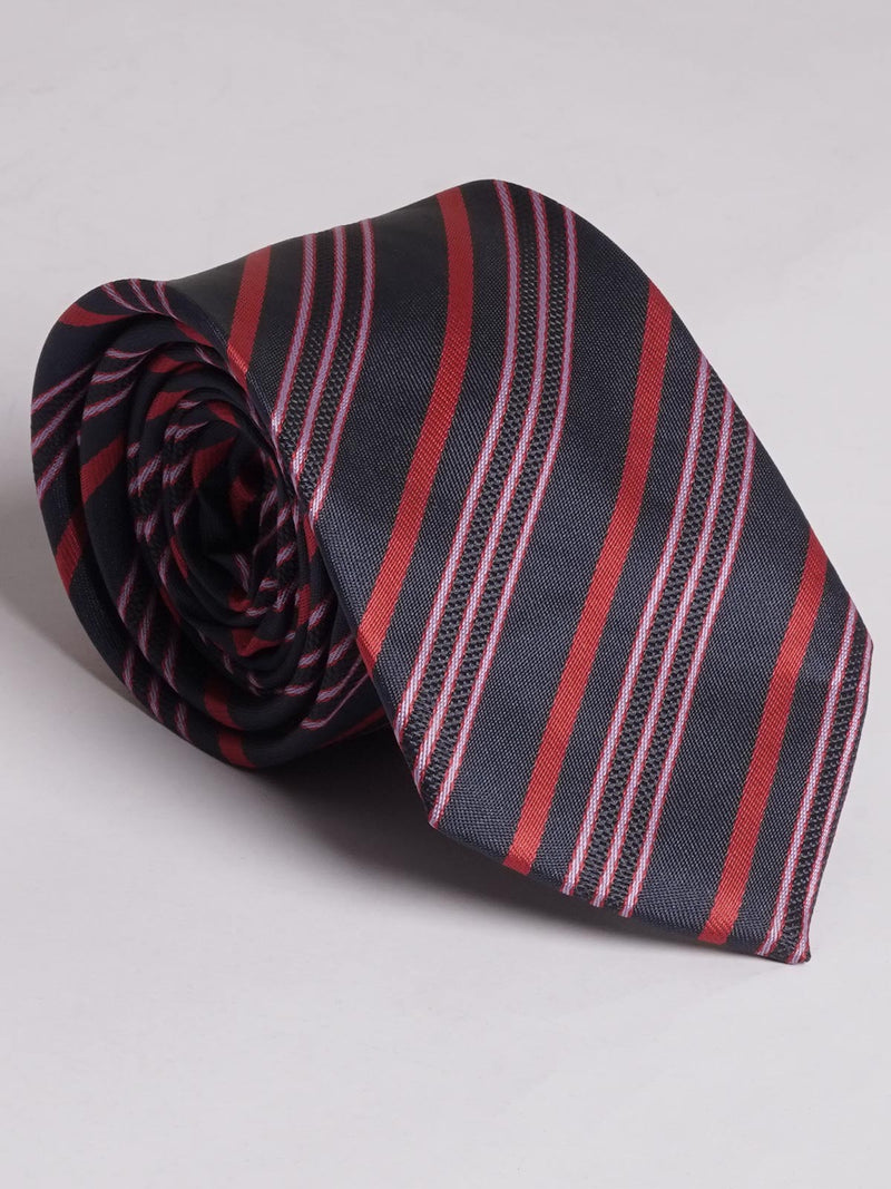 Multi With Stripe Design Tie (TIE-620)