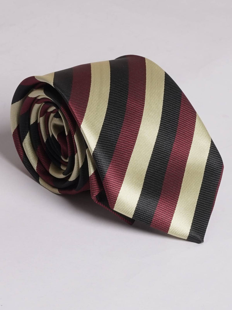 Multi Color Striped Tie (TIE-636)