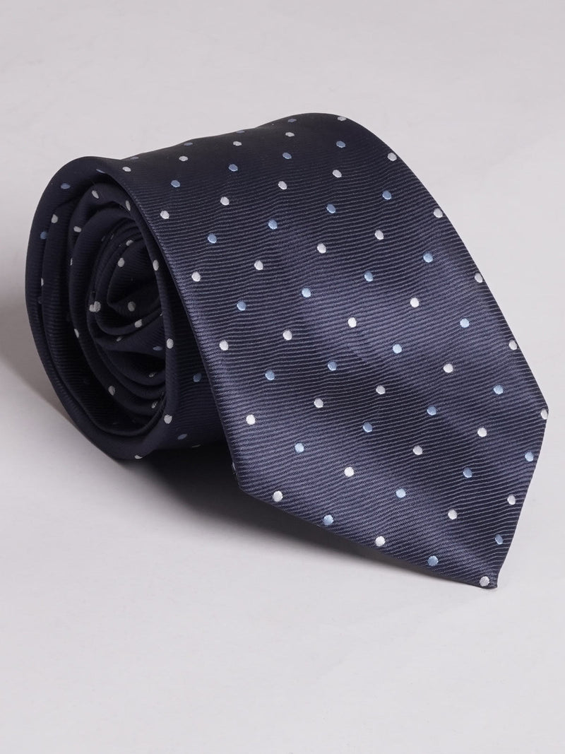 Navy Blue With Dots Tie (TIE-662)