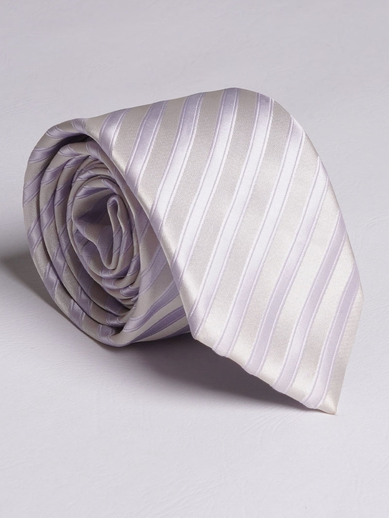 Light Purple Striped Tie (TIE-790)