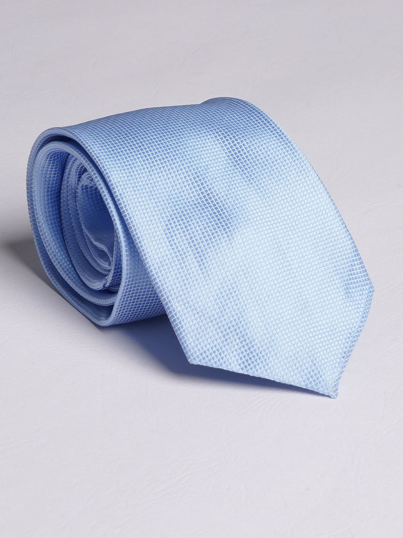 Sky Blue Plain Tie (TIE-699)