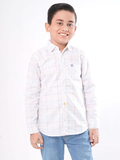 Multi Check Full Sleeves Boys Casual Shirt (BCS-67)