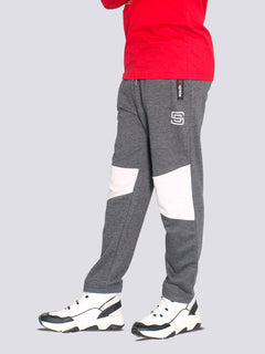 Charcoal Grey Boys Terry Trouser (BTT-004)