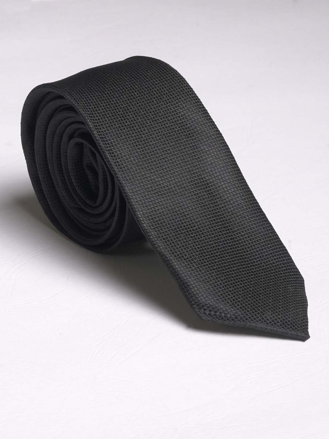 Black Luxury Soft Tie (TIE-614)