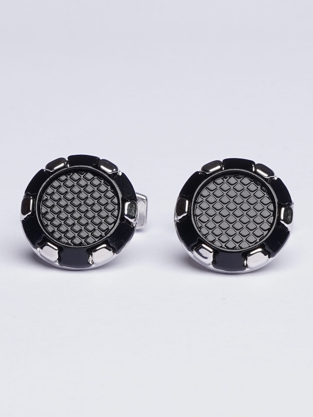 Black Net Cufflink (CUFFLINK-428)