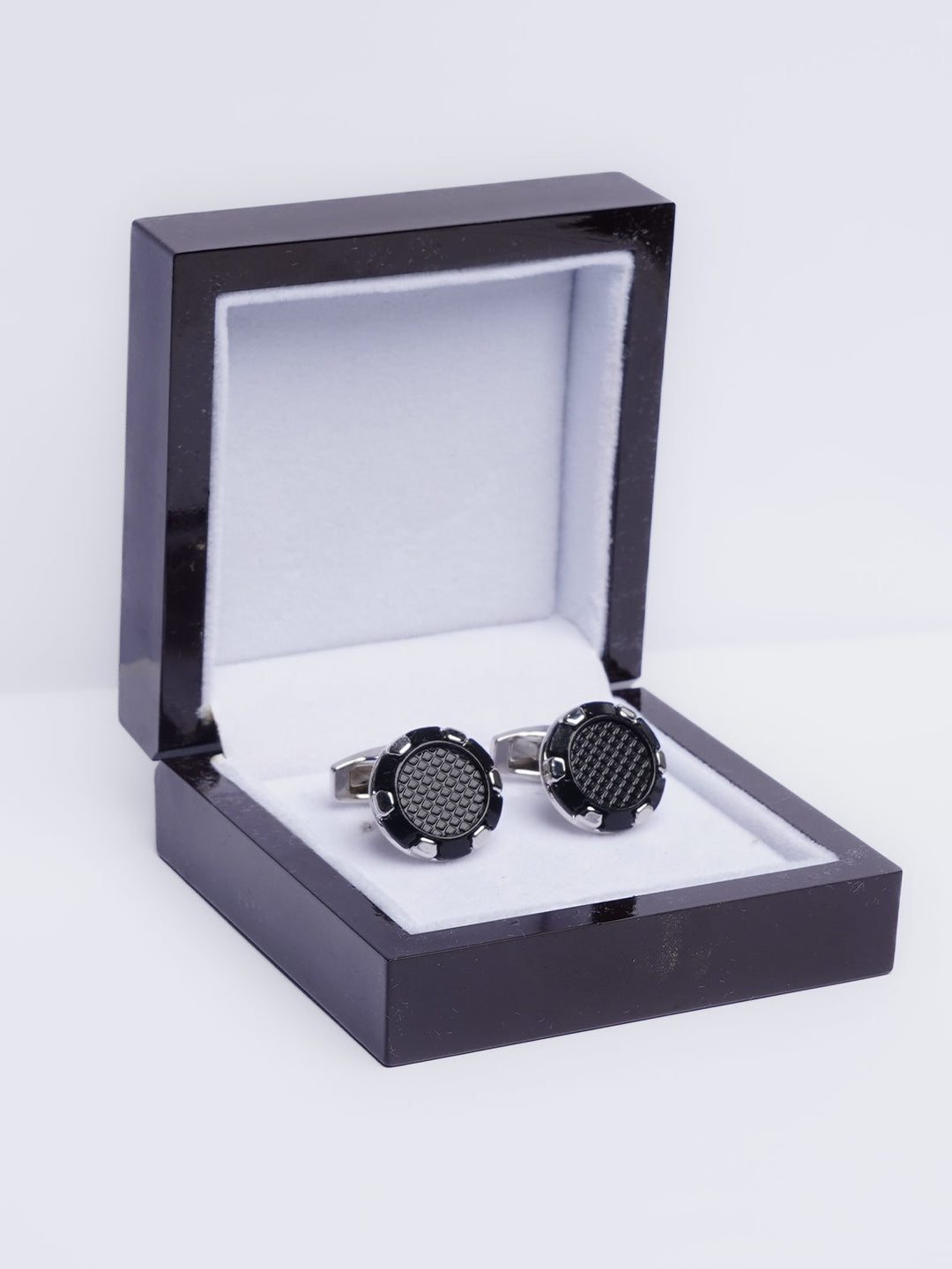 Black Net Cufflink (CUFFLINK-428)