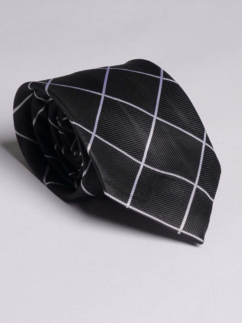 Black Striped Tie (TIE-783)