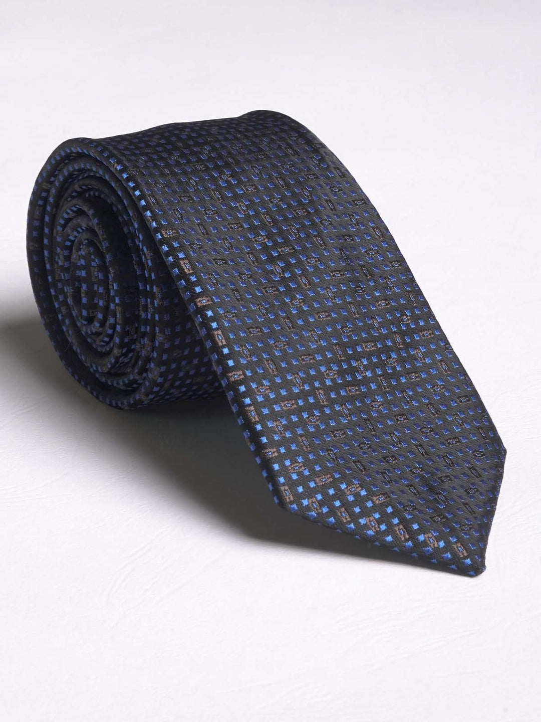 Blue Luxury Dot Tie (TIE-546)