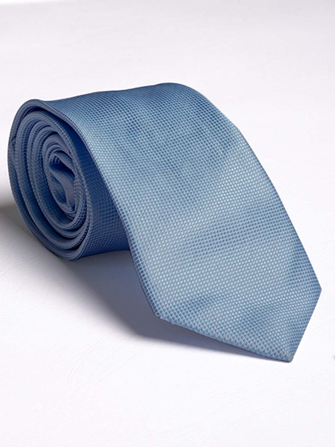 Blue Soft Plain Tie(TIE-600)