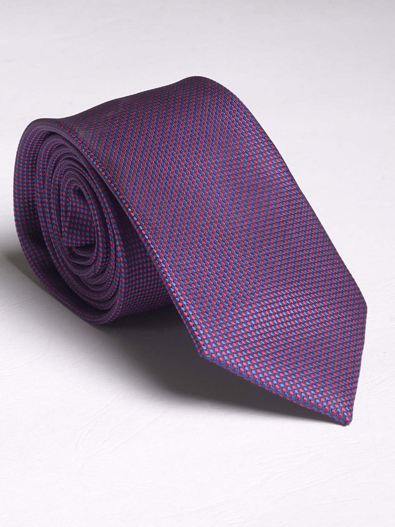 Burgundy Luxury Snake Print Tie (TIE-542)