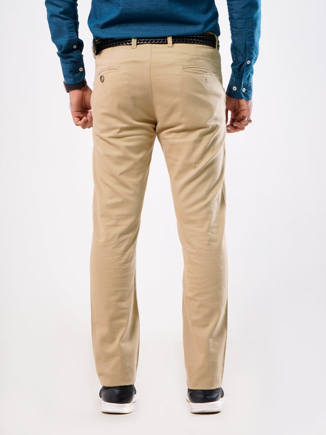 Fawn Plain Cotton Chino-24