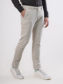 Light Fawn Plain Cotton Chino-26