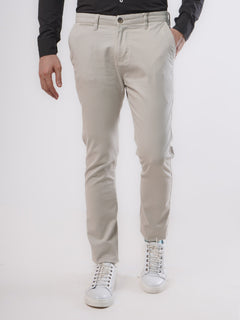 Light Fawn Plain Cotton Chino-26