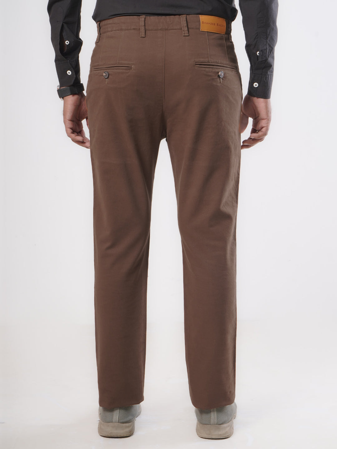 Copper Plain Cotton Chino Pant-26