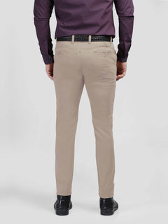 Fawn Plain Cotton Chino-21