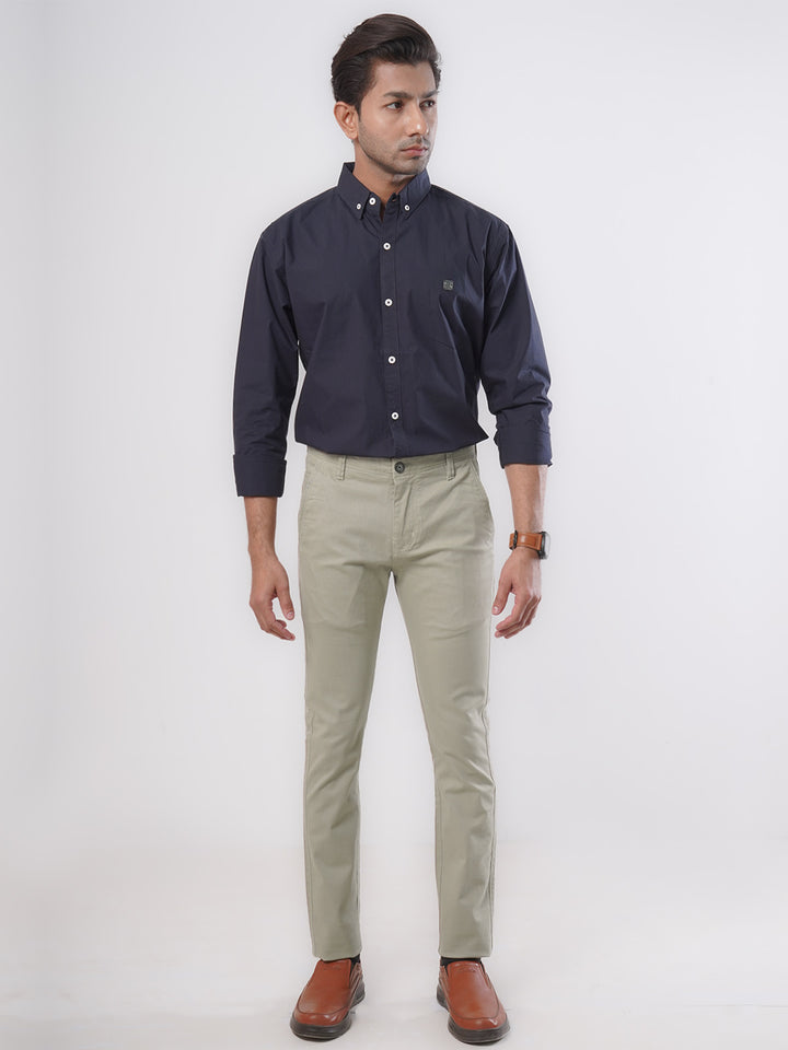 Fawn Plain Cotton Chino Pant-28