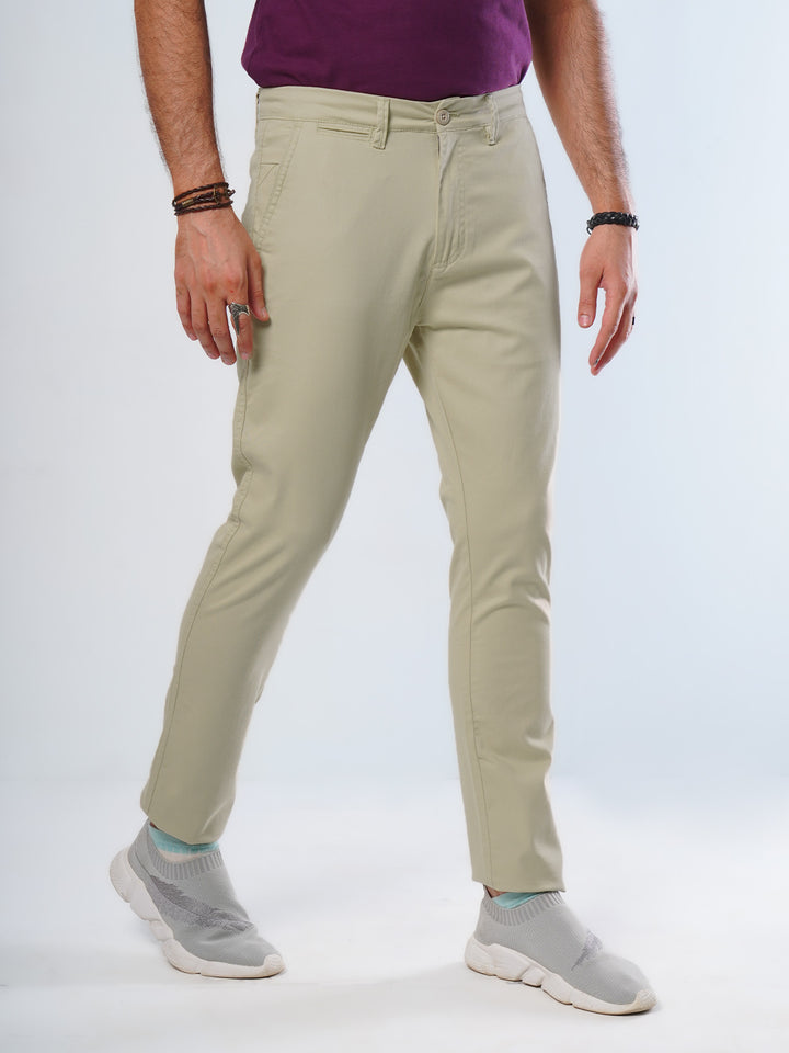 Fawn Plain Cotton Chino Pant-29