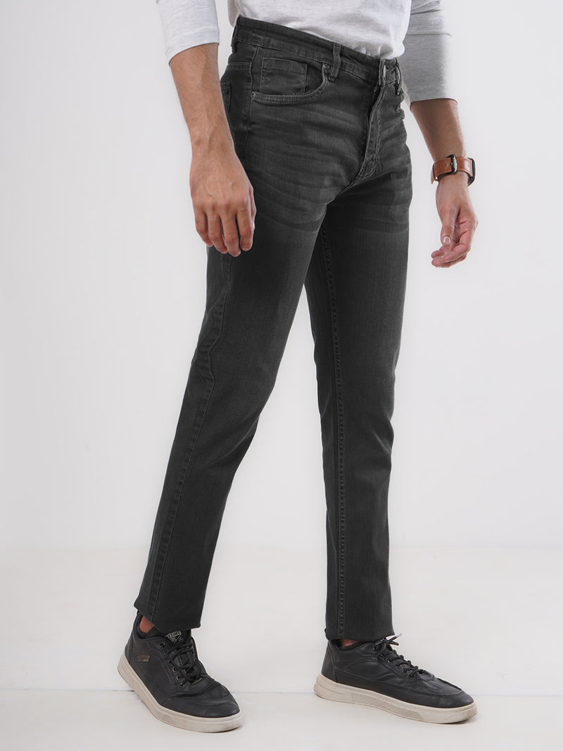 Charcoal Grey Denim Jeans 35