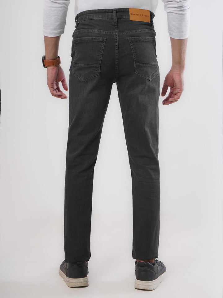 Charcoal Grey Denim Jeans 35