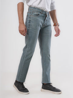 Pigeon Blue Faded Stretchable Denim Jeans-33