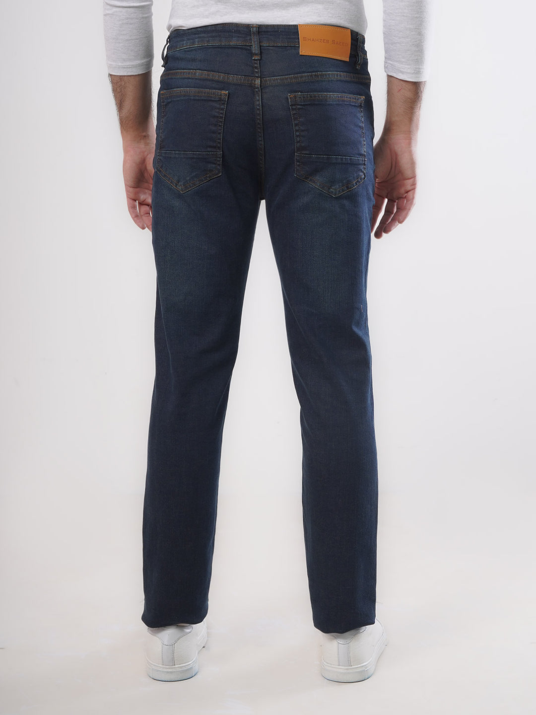 Navy Blue Denim Jeans 33