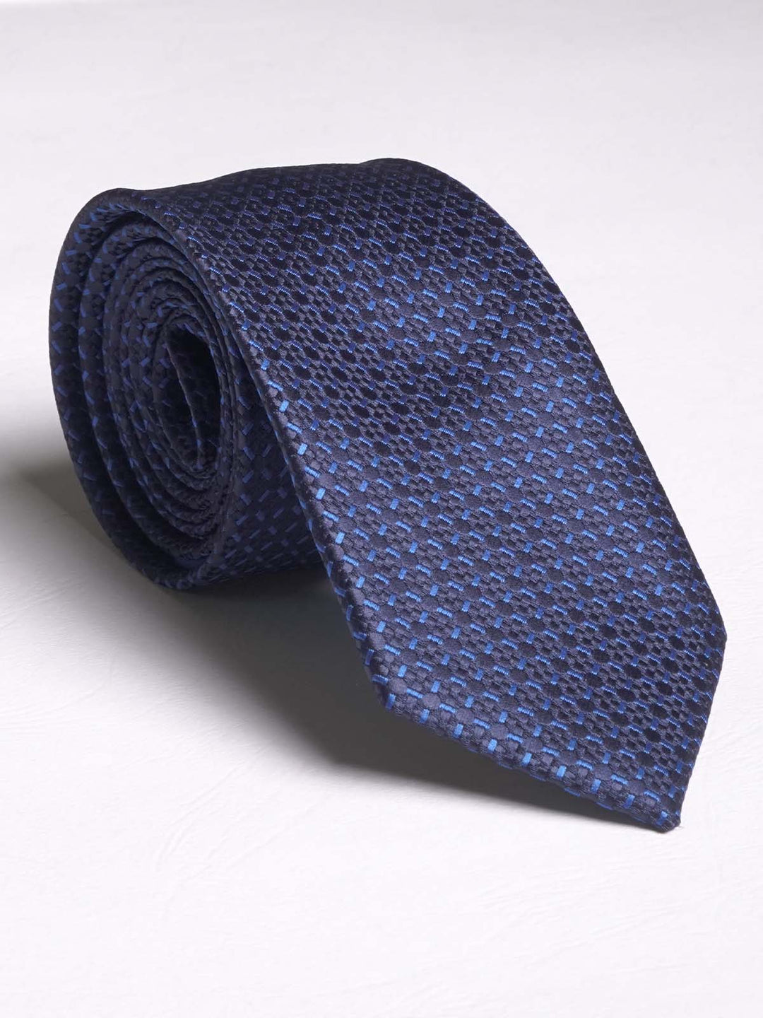 Dark Blue Luxury Paisley Tie (TIE-545)