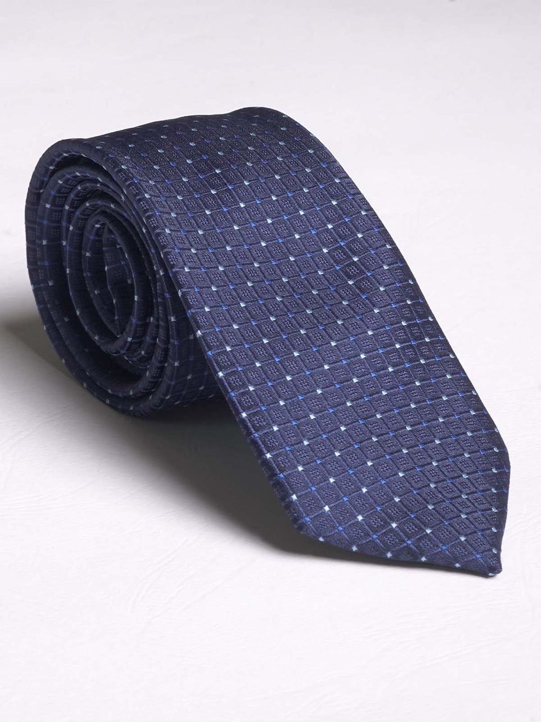 Dark Blue Luxury Square Tie (TIE-540)