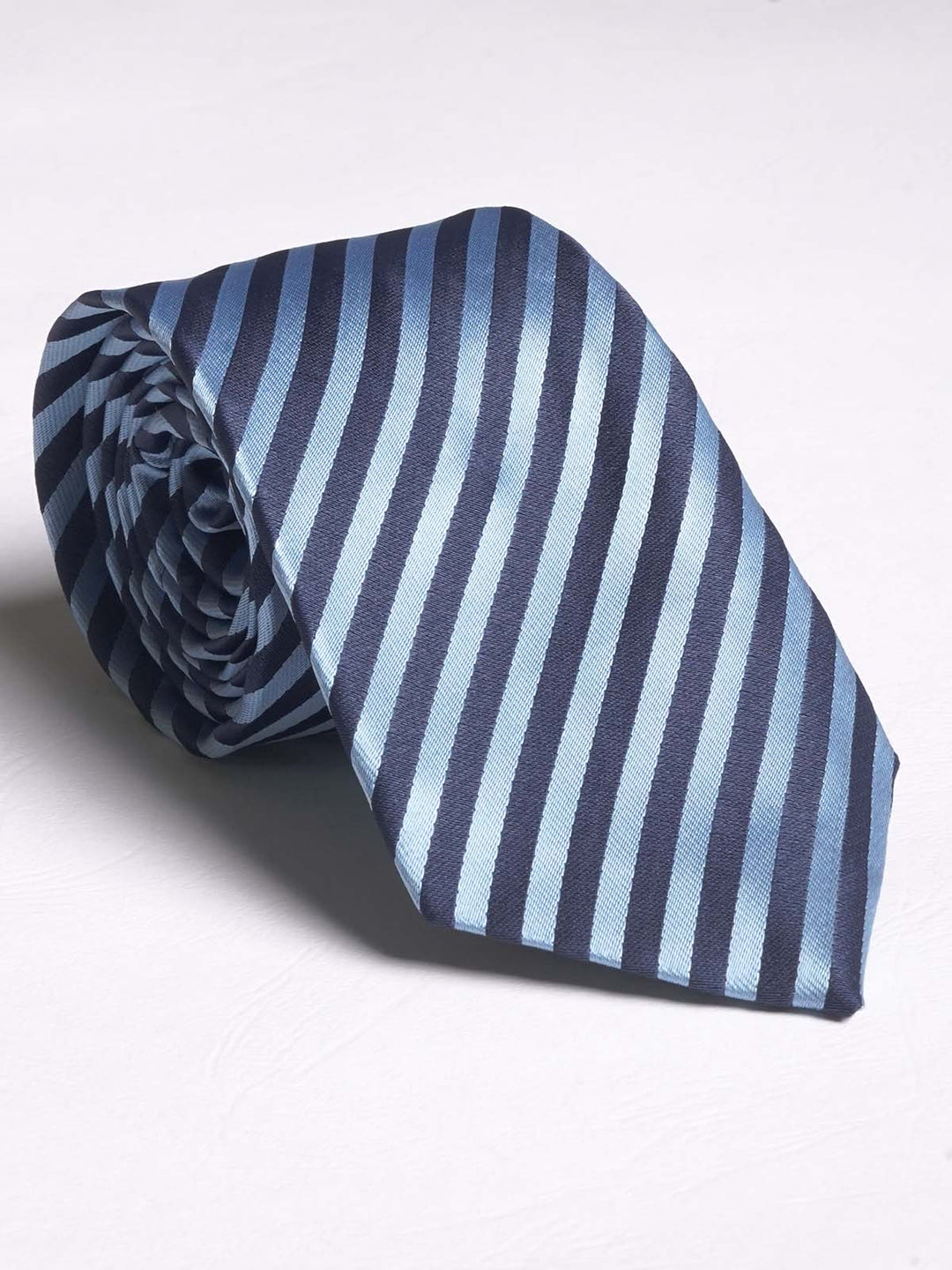 Dark Blue Luxury Stripe Tie (TIE-579)