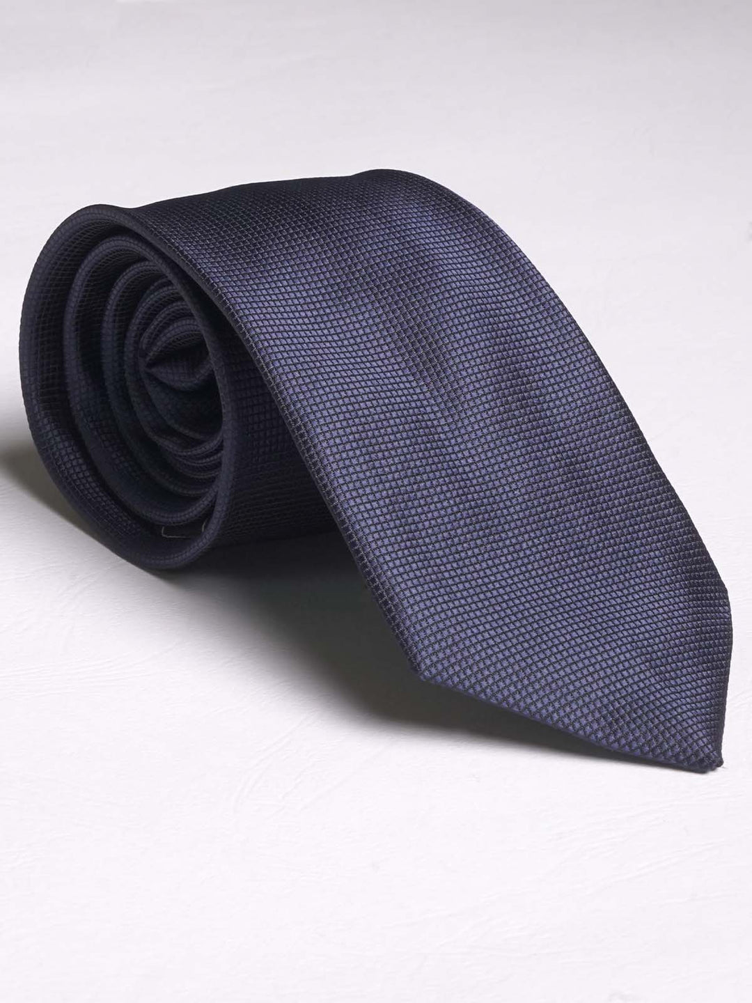 Dark Blue Plain Soft Tie (TIE-606)