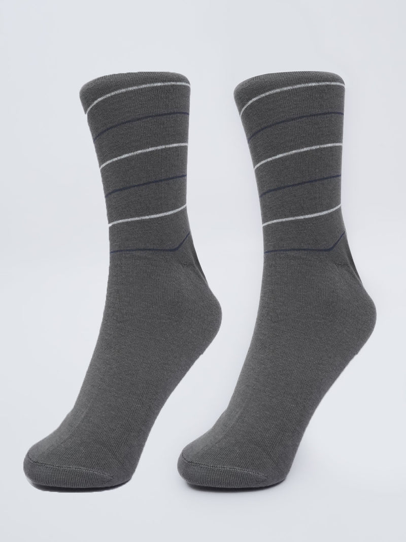 Grey Stripes Socks (SOCKS-1002)