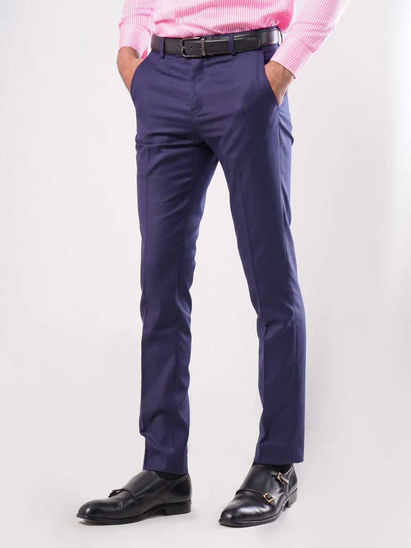 Dark Blue Plain Formal Dress Trouser (FDT-004)