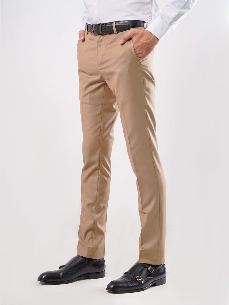 Khaki Plain Formal Dress Trouser (FDT-005)